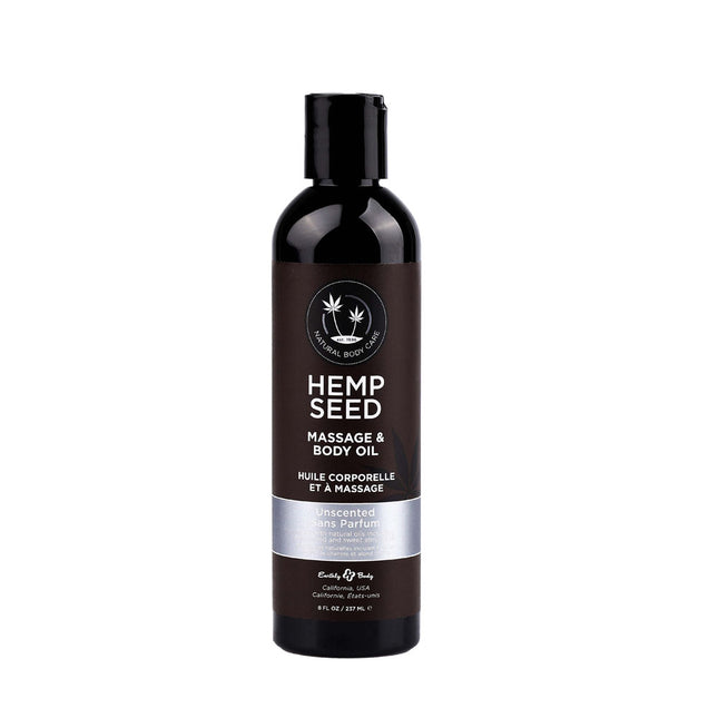 Hemp Seed Massage & Body Oil Unscented 237ml
