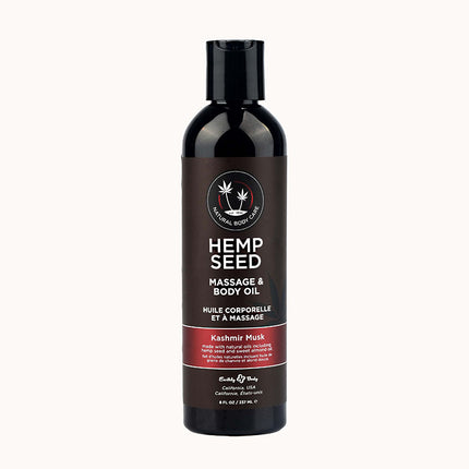 Hemp Seed Massage Oil Kashmir Musk 237ml