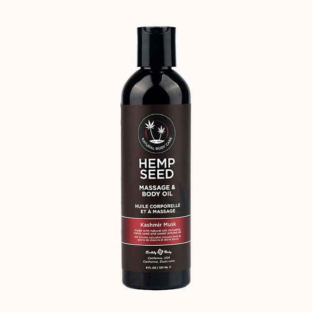Hemp Seed Massage Oil Kashmir Musk 237ml