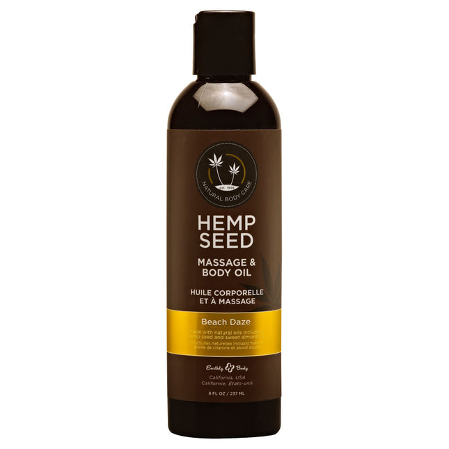Hemp Seed Massage Oil Beach Daze 237ml