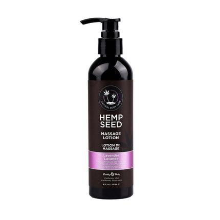 Hemp Seed Massage Lotion Lavender Scented 237ml Bottle