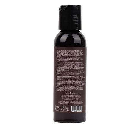 Hemp Seed Massage Lotion Kashmir Musk (Brandy, Jasmine, Cedarwood Musk) Scented - 59ml Bottle