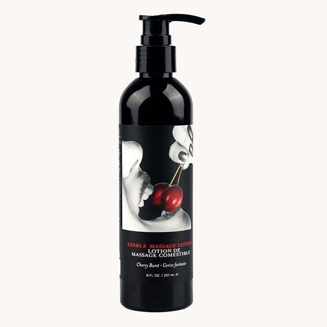 Edible Massage Lotion Cherry Flavoured 237ml