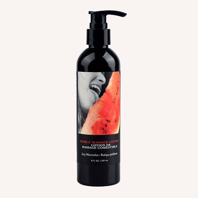 Edible Massage Lotion Watermelon Flavoured 237ml