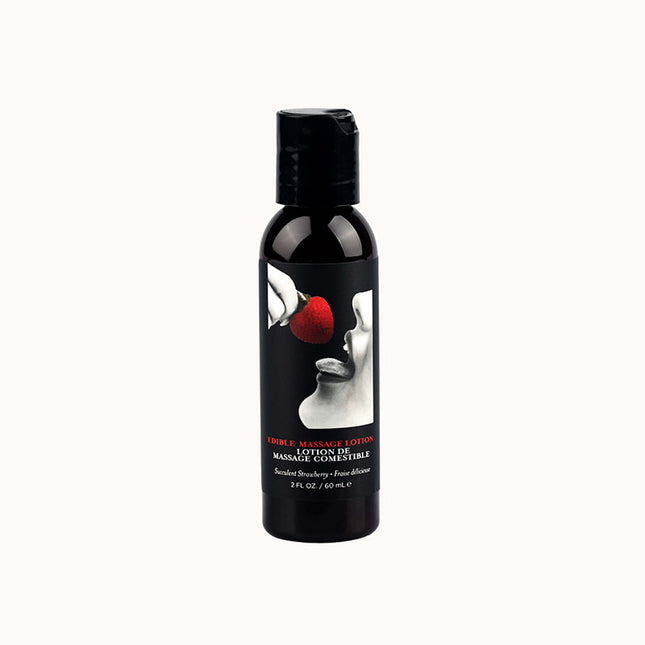 Edible Massage Lotion Strawberry Flavoured 60 ml