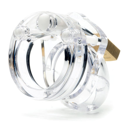 Mini-Me CB-X Chastity Cock Cage Kit - Clear 1.25 Inch