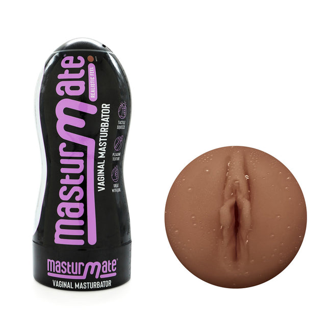 Masturmate Mocha Brown Vaginal Masturbator