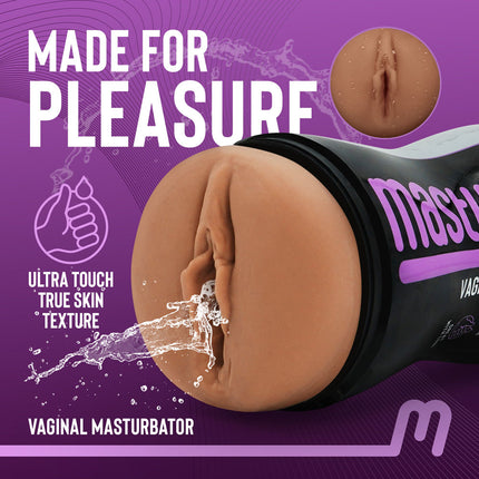 Masturmate Mocha Brown Vaginal Masturbator