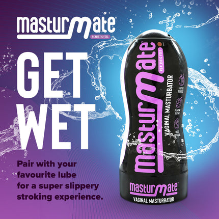 Masturmate Mocha Brown Vaginal Masturbator