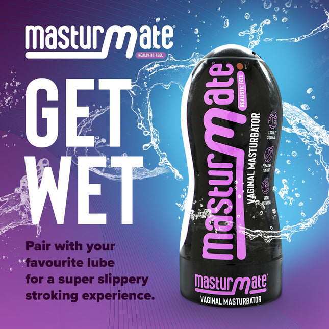 Masturmate Mocha Brown Vaginal Masturbator