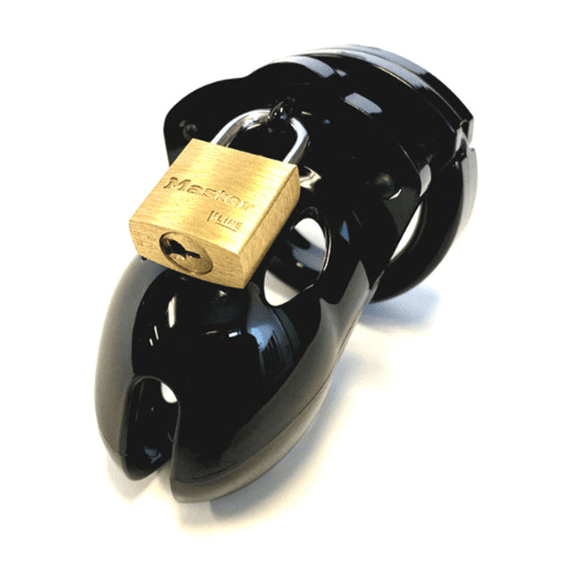 Mr. Stubb CB-X Chastity Cock Cage Kit - Black 1.75 Inch