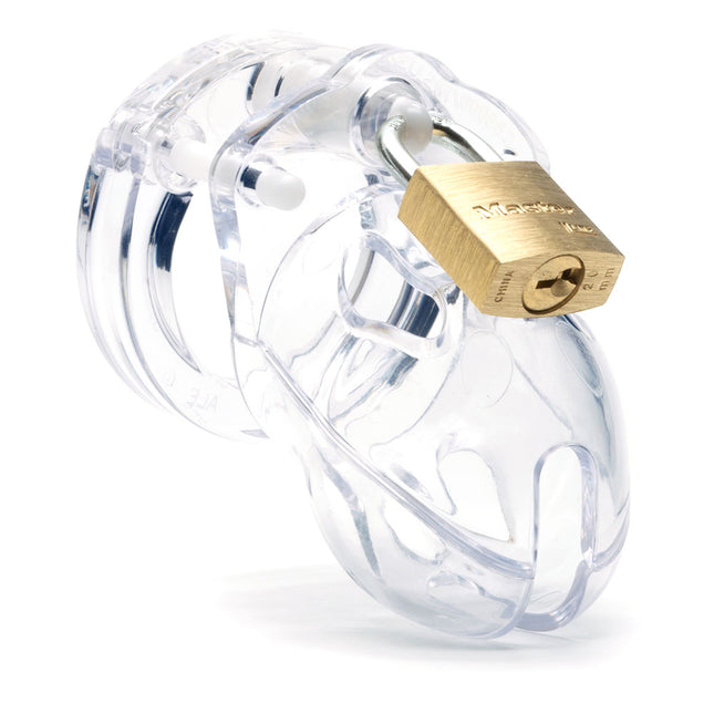Mr. Stubb CB-X Chastity Cock Cage Kit - Clear 1.75 Inch