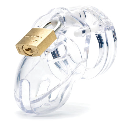 Mr. Stubb CB-X Chastity Cock Cage Kit - Clear 1.75 Inch