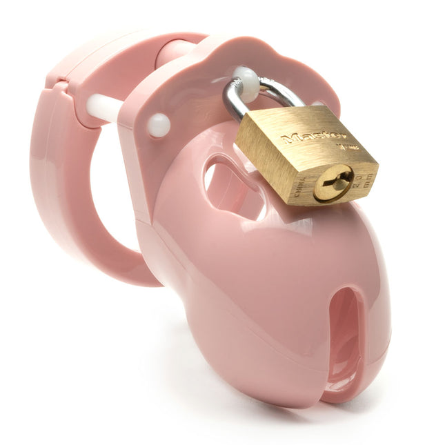 Mr. Stubb CB-X Chastity Cock Cage Kit Pink 1.75 Inch
