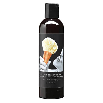 Edible Massage Oil French Vanilla Flavoured 237 ml