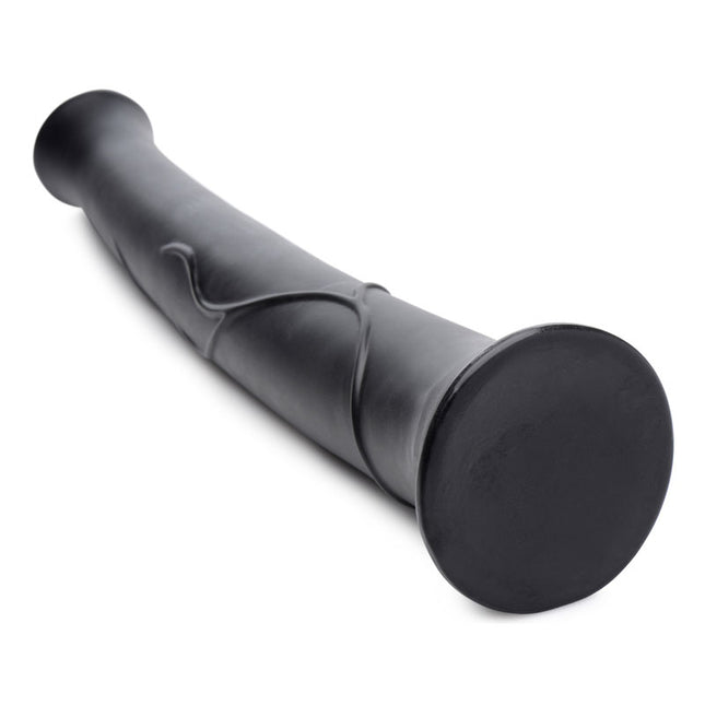 Master Cock 17 Inch Horse Black Dildo Base View