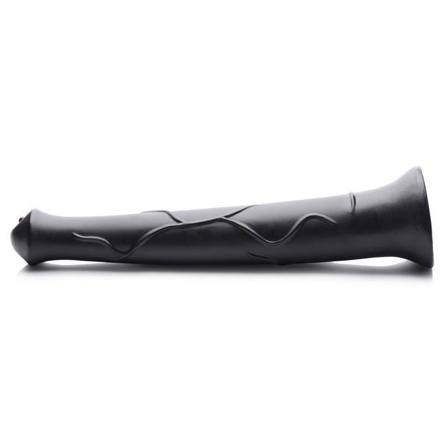Master Cock 17 Inch Horse Black Dildo Side View
