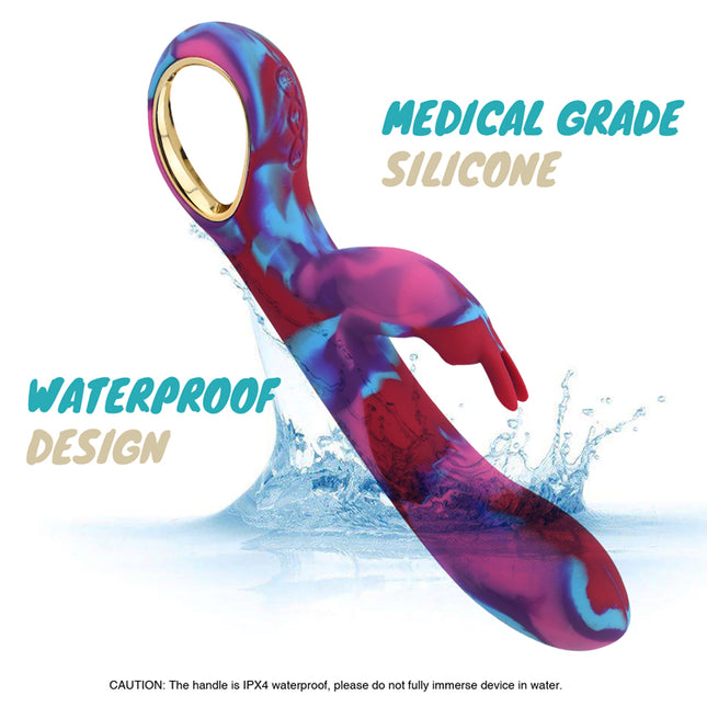 Medical Grade Silicone Rainbow Rabbit Vibrator