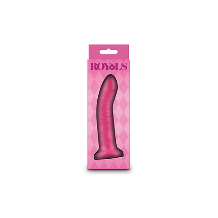 Rear Case View of Royals Charlie 5 Inch Pink Dildo