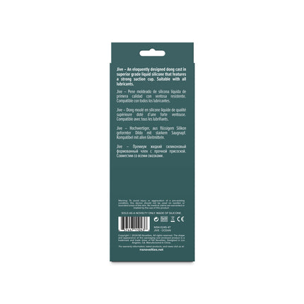 Lust-n-Dreams Jive Ocean 6 Inch Blue Dildo
