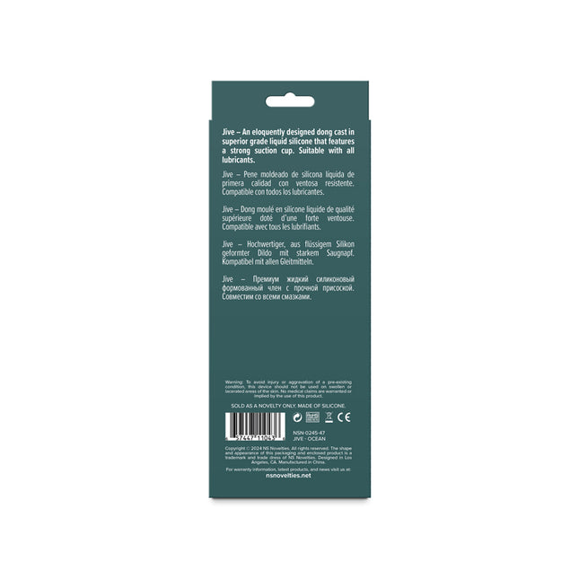 Lust-n-Dreams Jive Ocean 6 Inch Blue Dildo