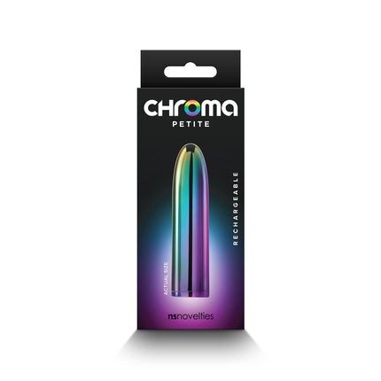 Nsnovelties Chroma Petite 8.7 cm Rainbow Bullet Vibrator