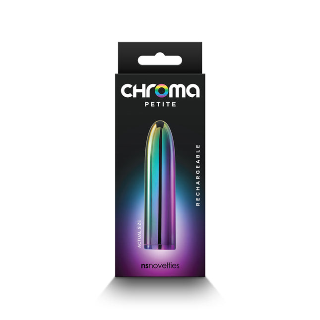 Nsnovelties Chroma Petite 8.7 cm Rainbow Bullet Vibrator