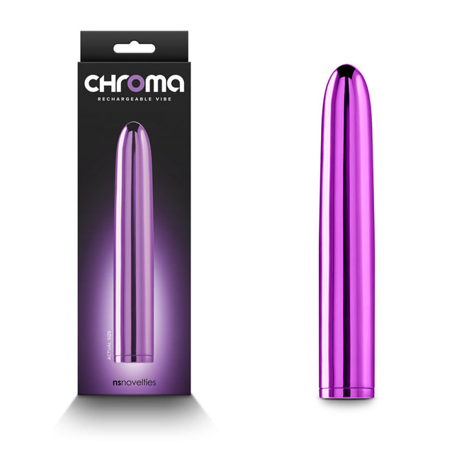 Nsnovelties Chroma Purple 17 cm Bullet Vibrator