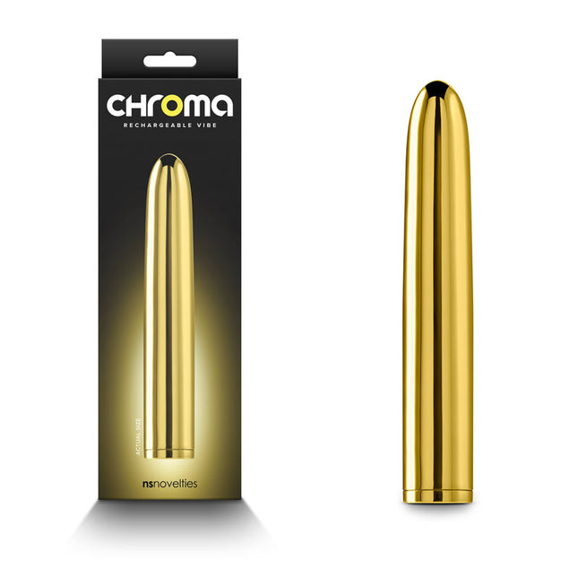Nsnovelties Chroma Gold 17 cm Bullet Vibrator
