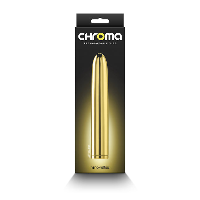 Nsnovelties Chroma Gold 17 cm Bullet Vibrator