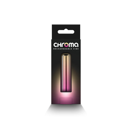 Nsnovelties Chroma Sunrise - Small Pink/Gold 6.8 cm Bullet Vibrator
