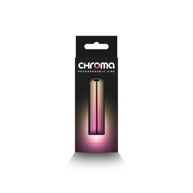Nsnovelties Chroma Sunrise - Small Pink/Gold 6.8 cm Bullet Vibrator