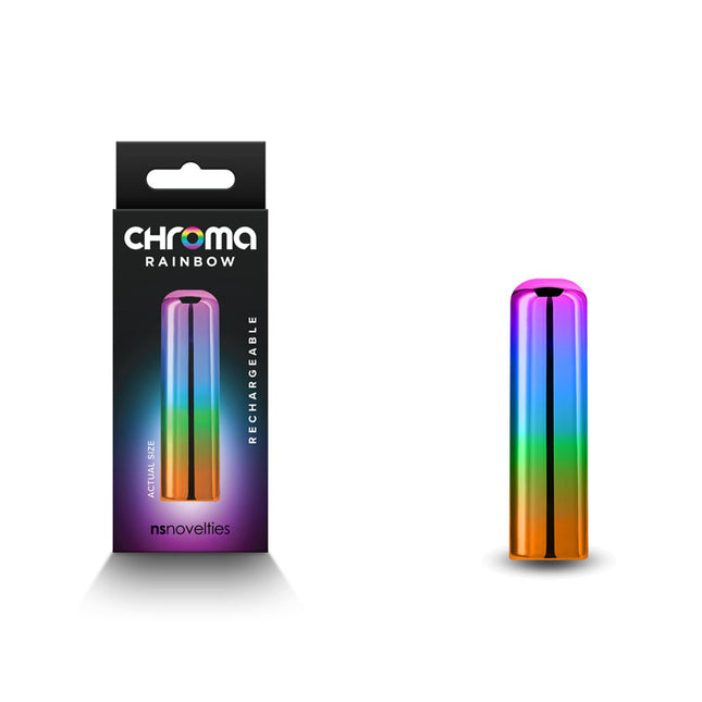 Nsnovelties Chroma Rainbow Small 6.8 cm Bullet Vibrator