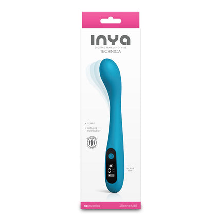 INYA Technica Teal 19.2cm Warming Vibrator