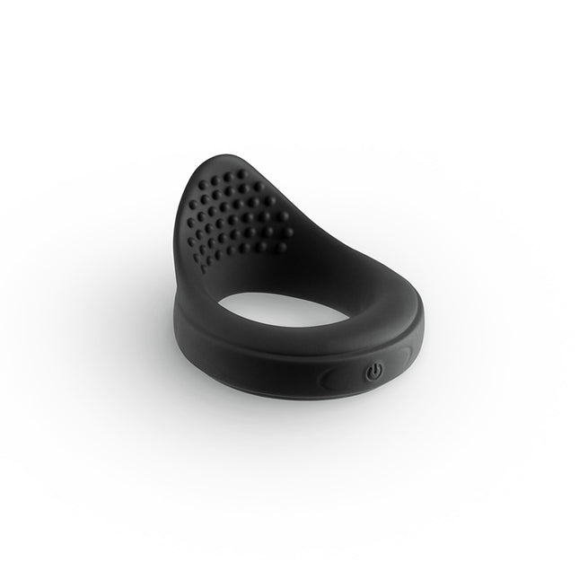 Renegade Slider Black Vibrating Cock Ring