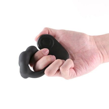 Renegade Rocket Ring - Black Vibrating Cock Ring with Wireless Remote