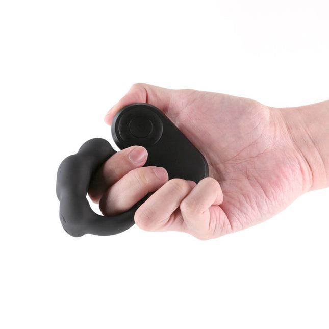 Renegade Rocket Ring - Black Vibrating Cock Ring with Wireless Remote