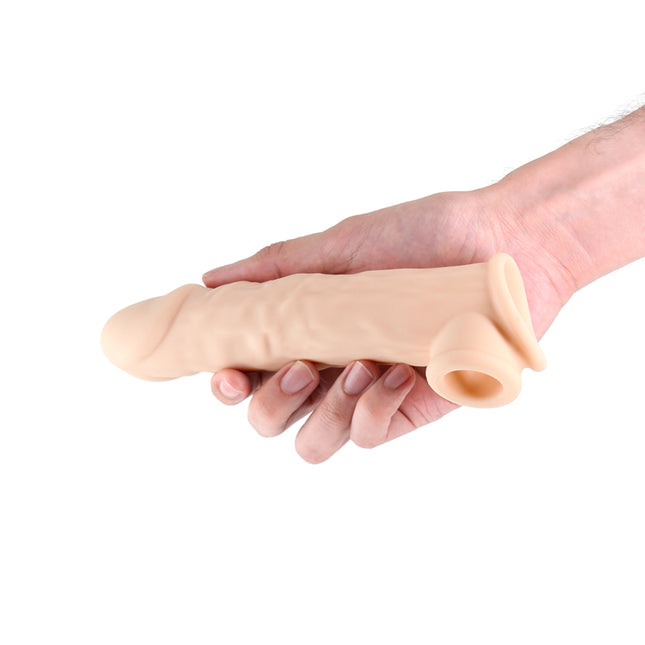 Nsnovelties Renegade Annex Thin Flesh 7.5 Inch Penis Extender Sleeve