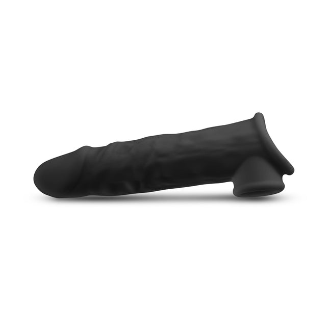 Nsnovelties Renegade Annex Thin Black 7.5 Inch Penis Extender Sleeve
