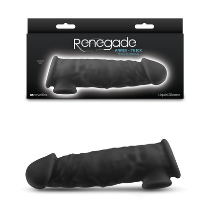 Nsnovelties Renegade Annex Thick 7 Inch Penis Extender Sleeve