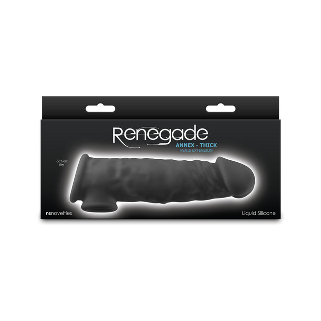Nsnovelties Renegade Annex Thick 7 Inch Penis Extender Sleeve