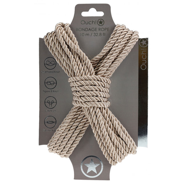OUCH! Bondage Rope 10 M - Gold