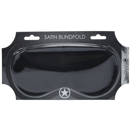 OUCH! Satin Black Eye Mask