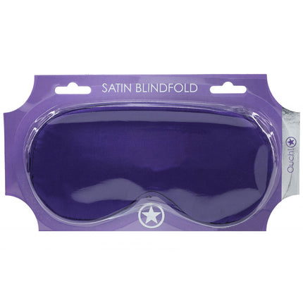 OUCH! Satin Purple Eye Mask