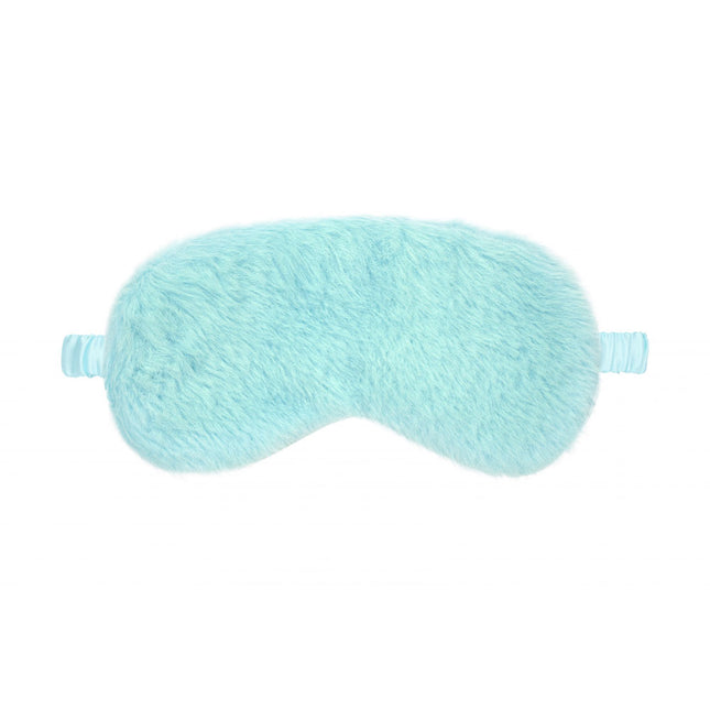 OUCH! Powder Blue Fluffy Eye Mask
