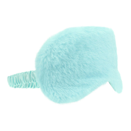 OUCH! Powder Blue Fluffy Eye Mask