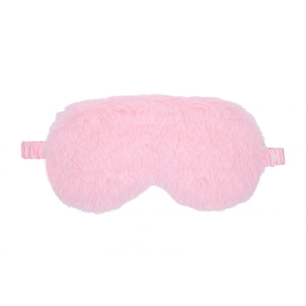 OUCH! Powder Pink Fluffy Eye Mask