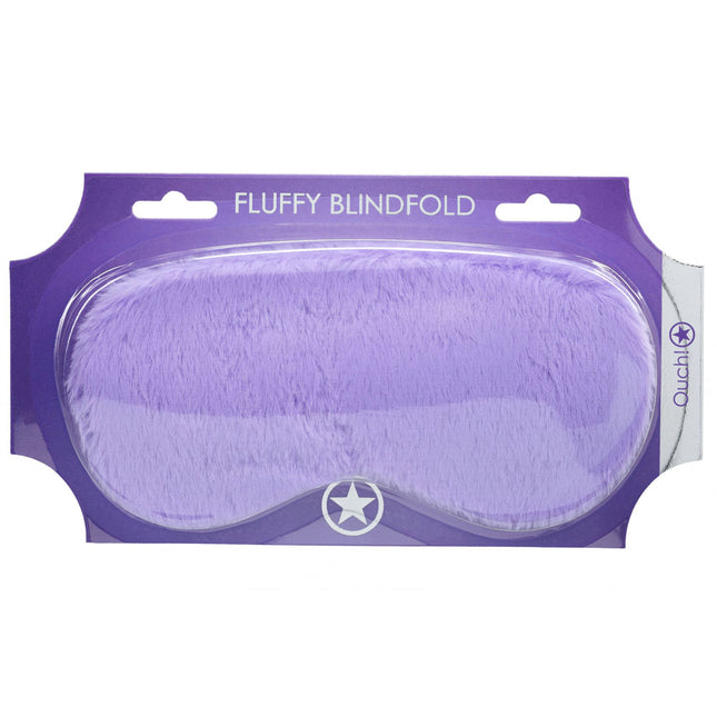 OUCH! Purple Fluffy Eye Mask
