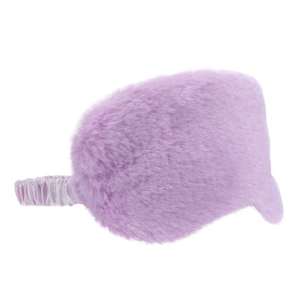 OUCH! Purple Fluffy Eye Mask