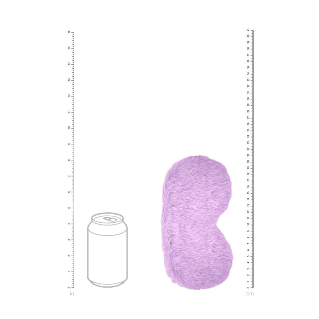 OUCH! Purple Fluffy Eye Mask